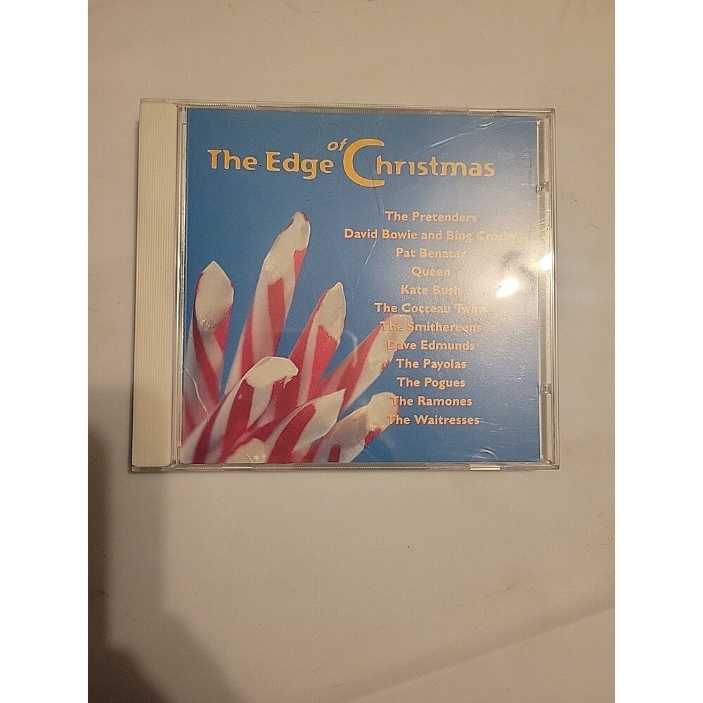 The Edge Of Christmas CD 1995 Pretenders Kate Bush David Bowie Bing Crosby Vtg